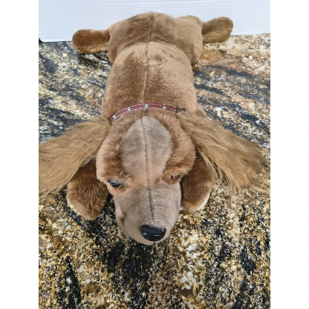 Vintage Radio Shack Plush Dog Stuffed Animal 1980s Retro Radio Dog